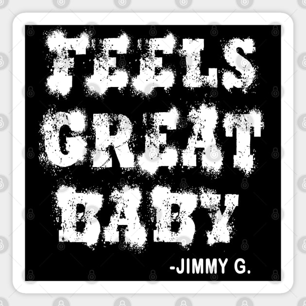 Feels Great Baby Magnet by joyTrends